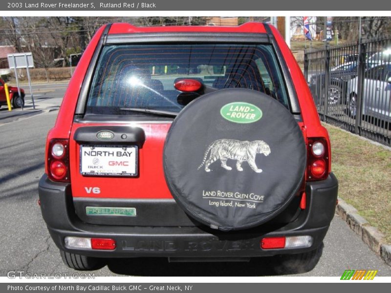 Rutland Red / Black 2003 Land Rover Freelander S