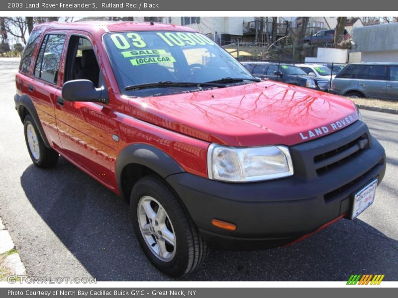 Rutland Red / Black 2003 Land Rover Freelander S