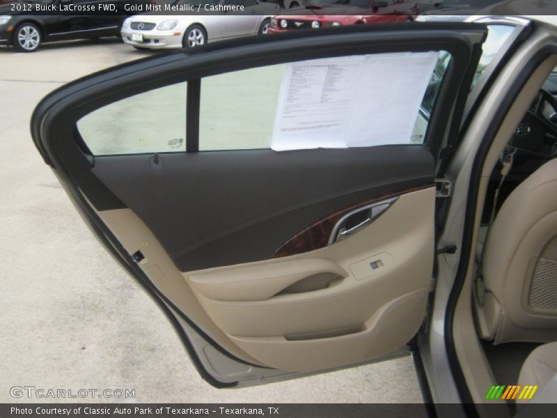 Gold Mist Metallic / Cashmere 2012 Buick LaCrosse FWD
