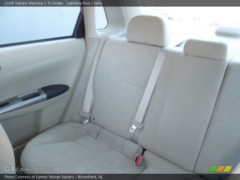 Lightning Red / Ivory 2008 Subaru Impreza 2.5i Sedan