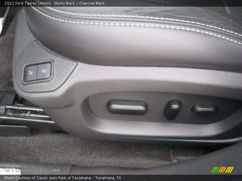 Ebony Black / Charcoal Black 2012 Ford Taurus Limited