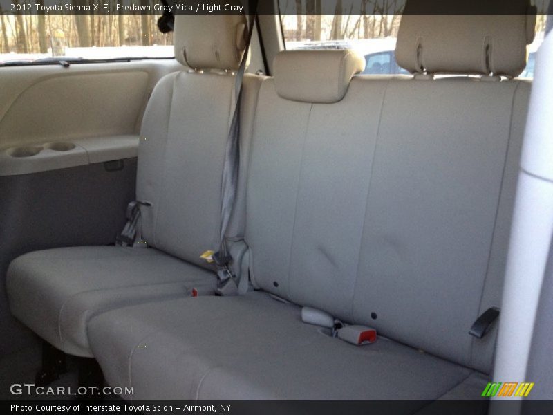Predawn Gray Mica / Light Gray 2012 Toyota Sienna XLE