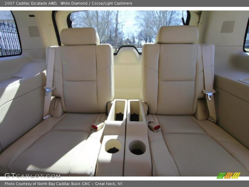White Diamond / Cocoa/Light Cashmere 2007 Cadillac Escalade AWD