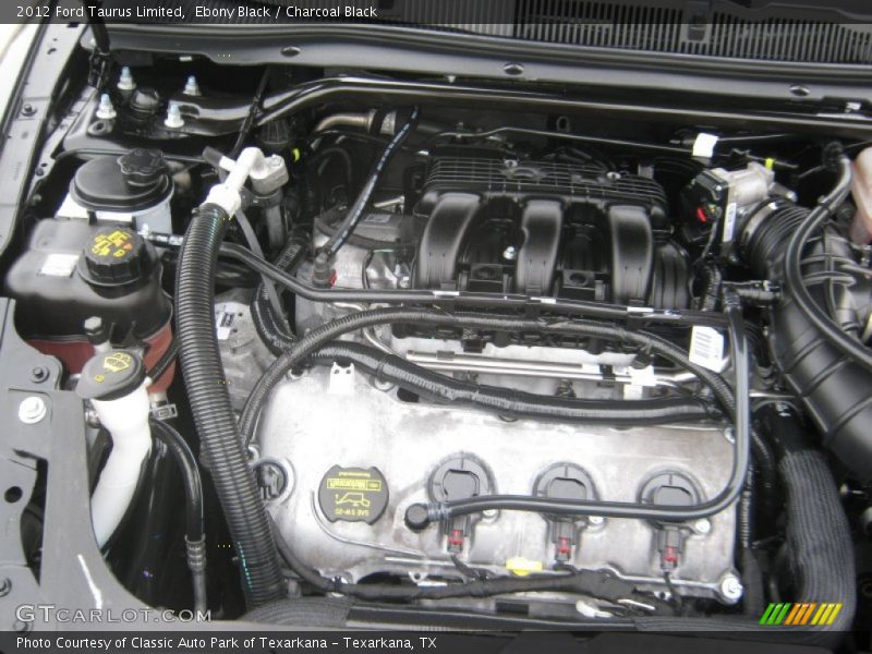Ebony Black / Charcoal Black 2012 Ford Taurus Limited