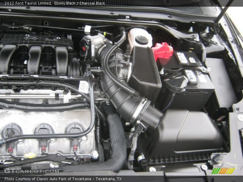 Ebony Black / Charcoal Black 2012 Ford Taurus Limited