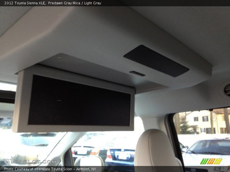 Predawn Gray Mica / Light Gray 2012 Toyota Sienna XLE