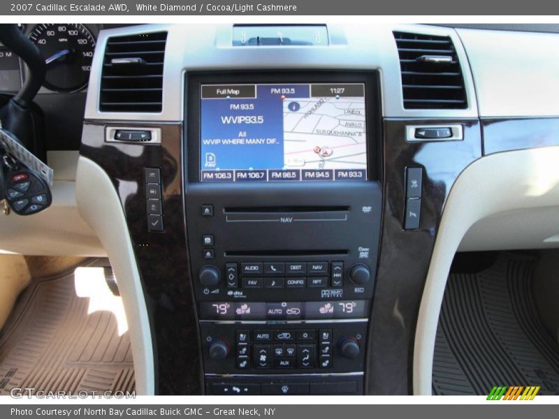 White Diamond / Cocoa/Light Cashmere 2007 Cadillac Escalade AWD
