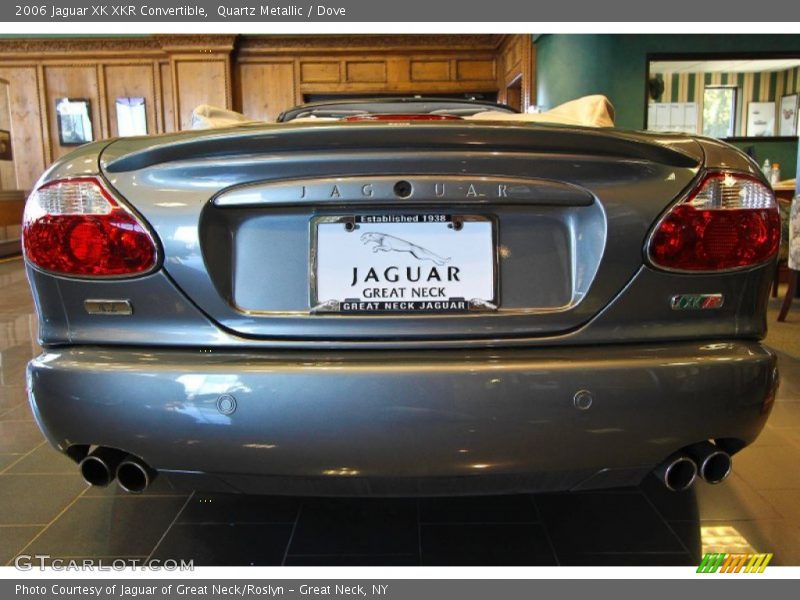 Quartz Metallic / Dove 2006 Jaguar XK XKR Convertible