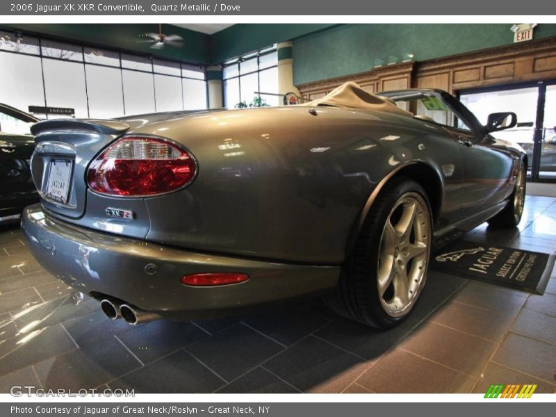 Quartz Metallic / Dove 2006 Jaguar XK XKR Convertible