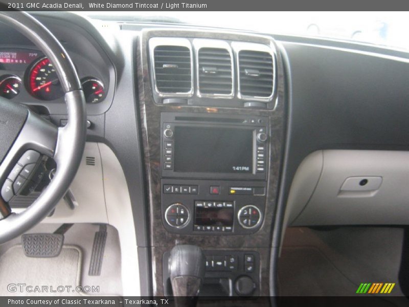 White Diamond Tintcoat / Light Titanium 2011 GMC Acadia Denali