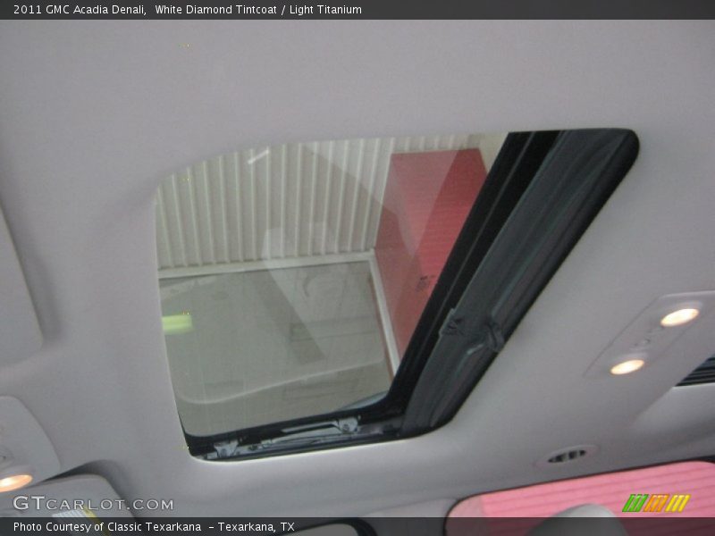 White Diamond Tintcoat / Light Titanium 2011 GMC Acadia Denali