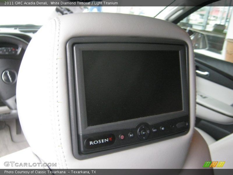 White Diamond Tintcoat / Light Titanium 2011 GMC Acadia Denali