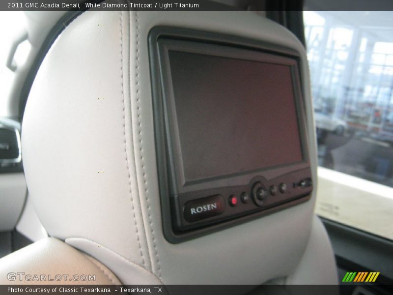 White Diamond Tintcoat / Light Titanium 2011 GMC Acadia Denali