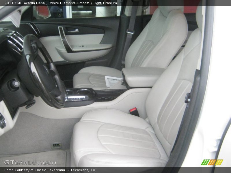 White Diamond Tintcoat / Light Titanium 2011 GMC Acadia Denali