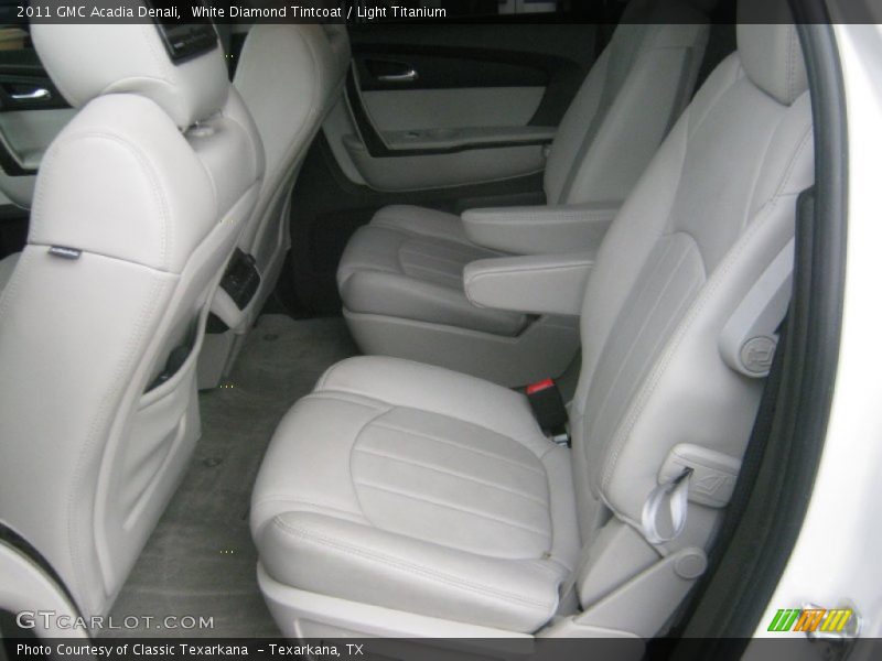 White Diamond Tintcoat / Light Titanium 2011 GMC Acadia Denali