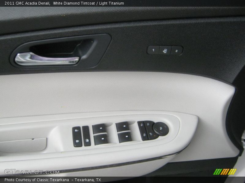 White Diamond Tintcoat / Light Titanium 2011 GMC Acadia Denali