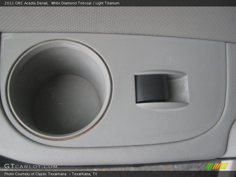 White Diamond Tintcoat / Light Titanium 2011 GMC Acadia Denali