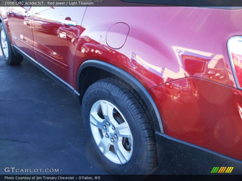 Red Jewel / Light Titanium 2008 GMC Acadia SLT