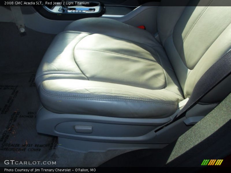 Red Jewel / Light Titanium 2008 GMC Acadia SLT