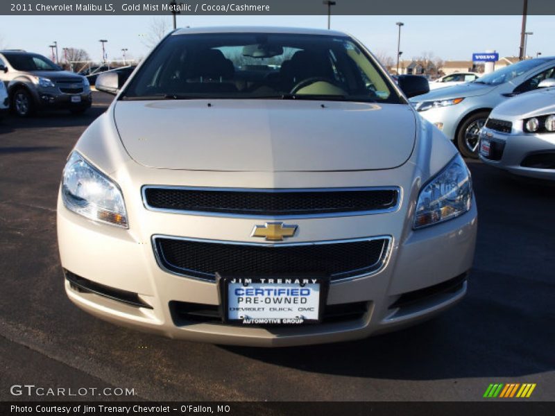 Gold Mist Metallic / Cocoa/Cashmere 2011 Chevrolet Malibu LS