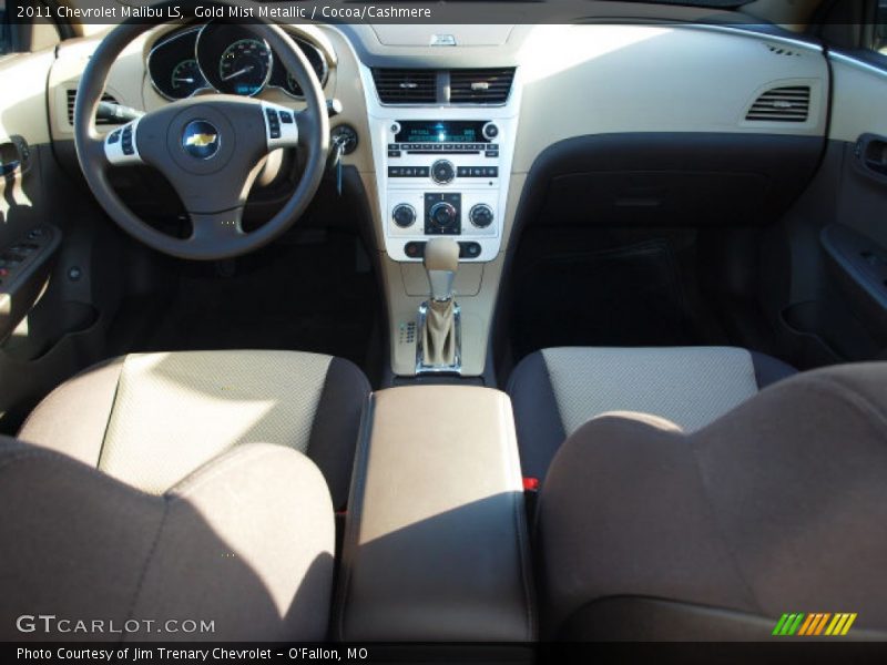 Gold Mist Metallic / Cocoa/Cashmere 2011 Chevrolet Malibu LS