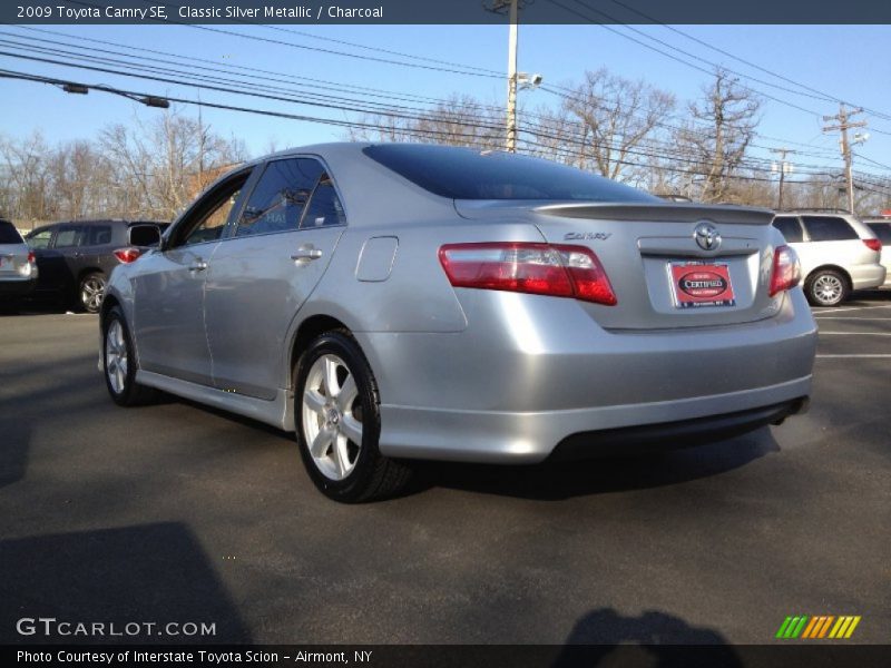 Classic Silver Metallic / Charcoal 2009 Toyota Camry SE