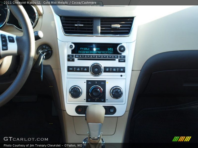 Gold Mist Metallic / Cocoa/Cashmere 2011 Chevrolet Malibu LS
