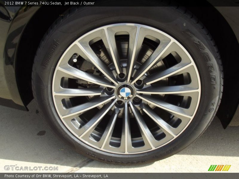  2012 7 Series 740Li Sedan Wheel