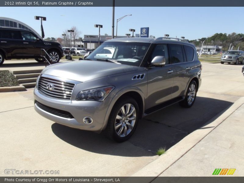 Platinum Graphite / Graphite 2012 Infiniti QX 56