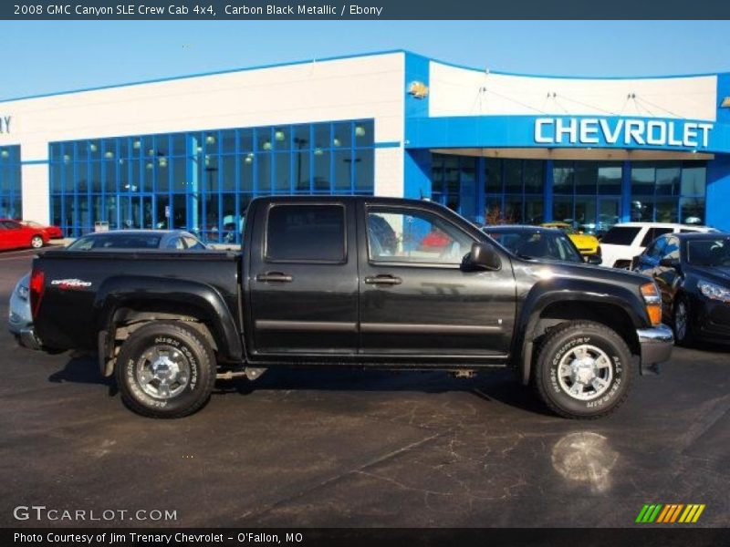 Carbon Black Metallic / Ebony 2008 GMC Canyon SLE Crew Cab 4x4