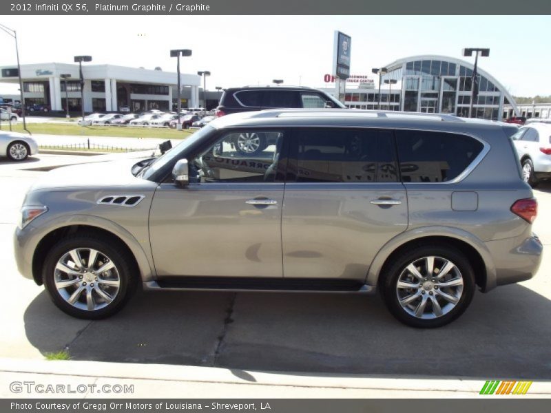 Platinum Graphite / Graphite 2012 Infiniti QX 56