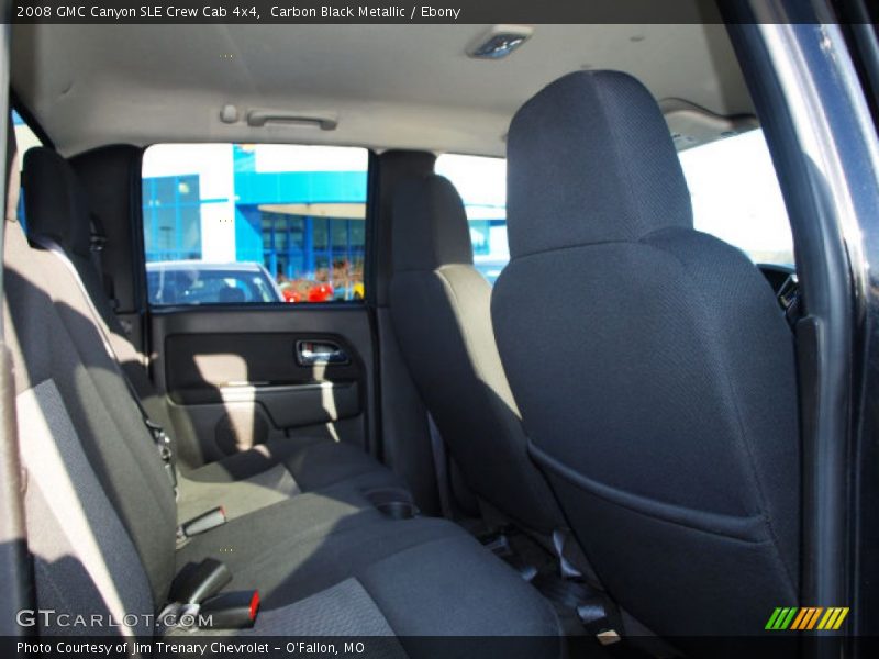 Carbon Black Metallic / Ebony 2008 GMC Canyon SLE Crew Cab 4x4