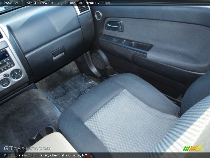 Carbon Black Metallic / Ebony 2008 GMC Canyon SLE Crew Cab 4x4