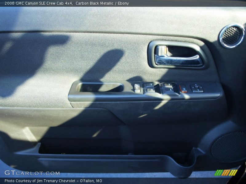 Carbon Black Metallic / Ebony 2008 GMC Canyon SLE Crew Cab 4x4