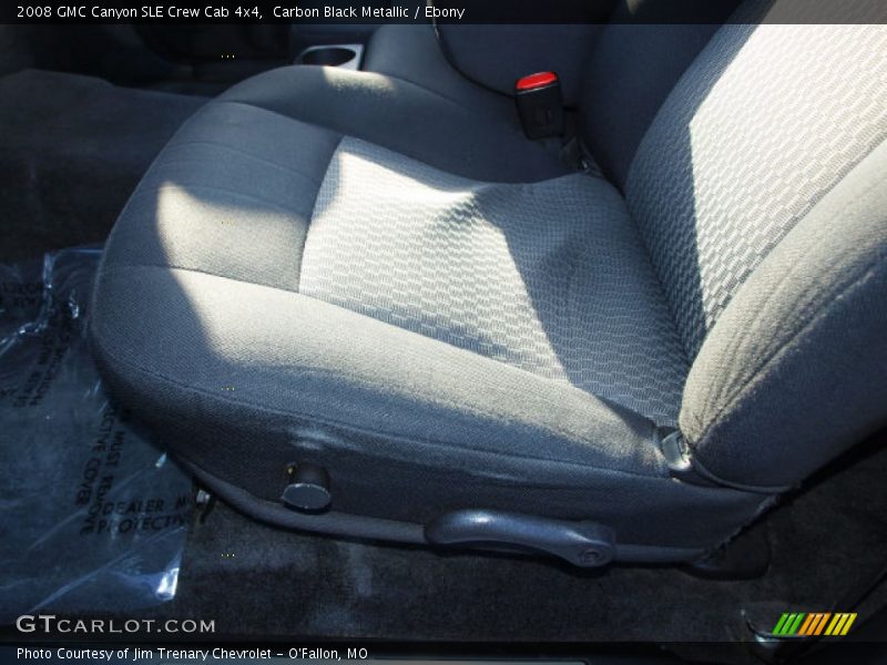 Carbon Black Metallic / Ebony 2008 GMC Canyon SLE Crew Cab 4x4