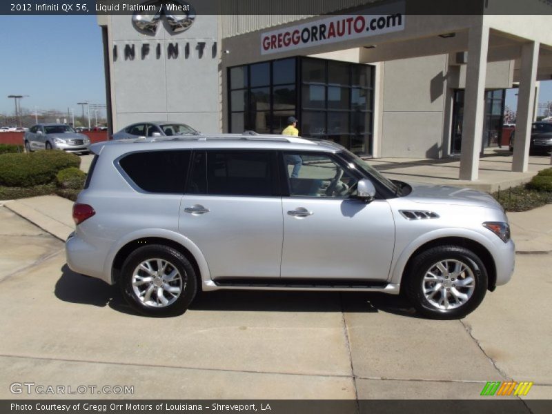 Liquid Platinum / Wheat 2012 Infiniti QX 56