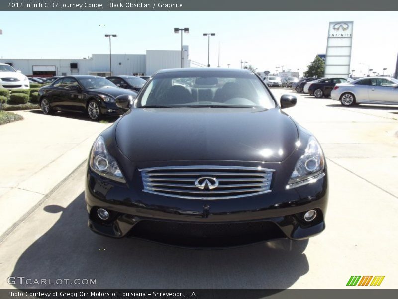 Black Obsidian / Graphite 2012 Infiniti G 37 Journey Coupe