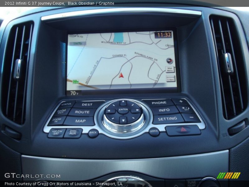 Black Obsidian / Graphite 2012 Infiniti G 37 Journey Coupe