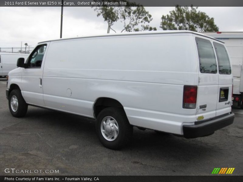 Oxford White / Medium Flint 2011 Ford E Series Van E250 XL Cargo