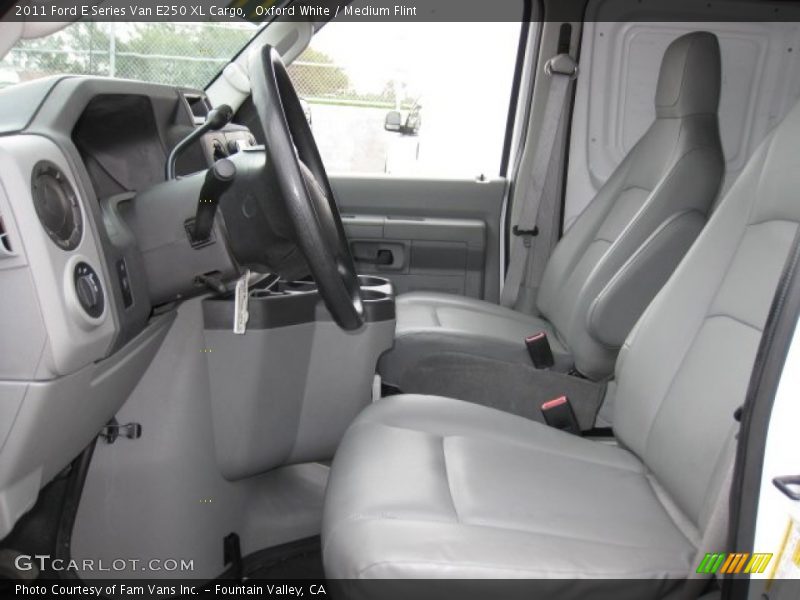  2011 E Series Van E250 XL Cargo Medium Flint Interior