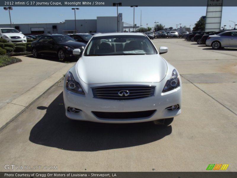Moonlight White / Stone 2012 Infiniti G 37 Journey Coupe