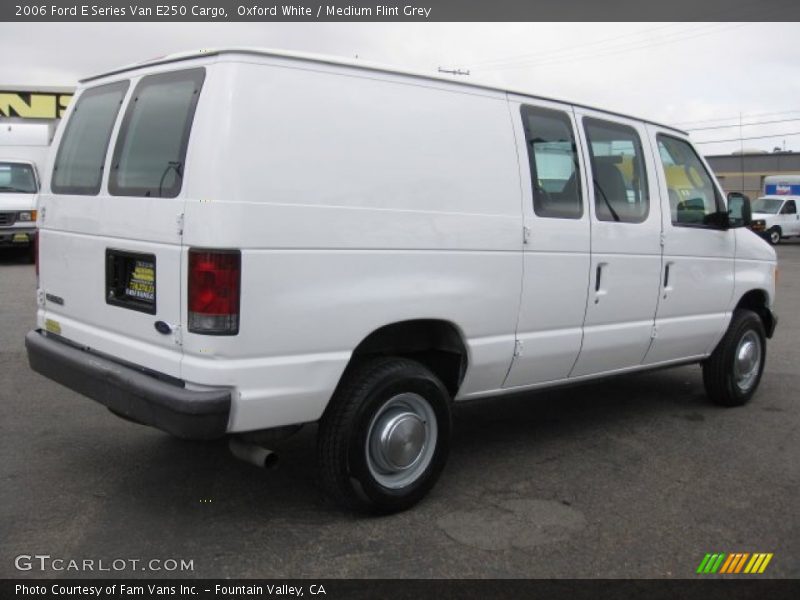 Oxford White / Medium Flint Grey 2006 Ford E Series Van E250 Cargo