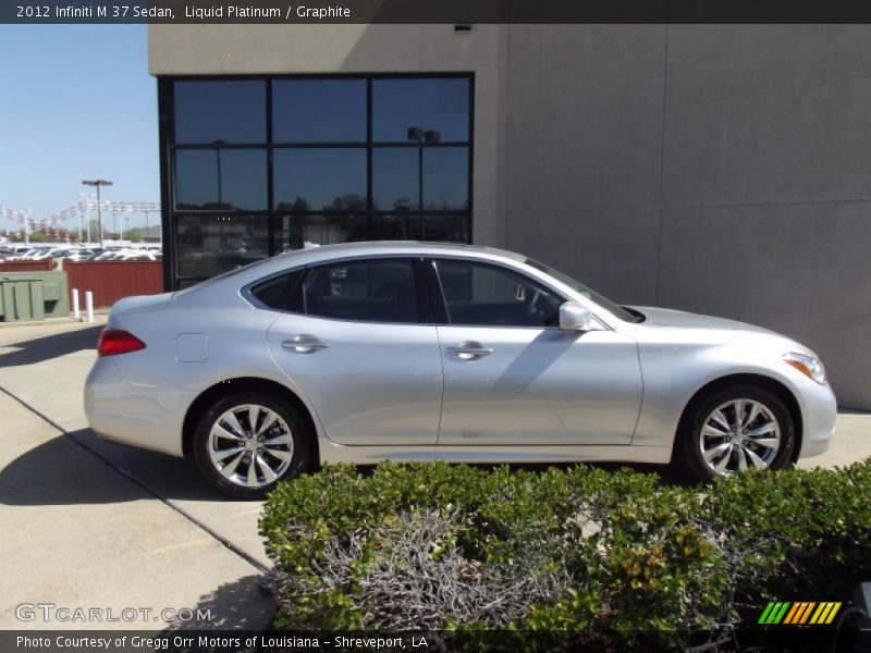 Liquid Platinum / Graphite 2012 Infiniti M 37 Sedan