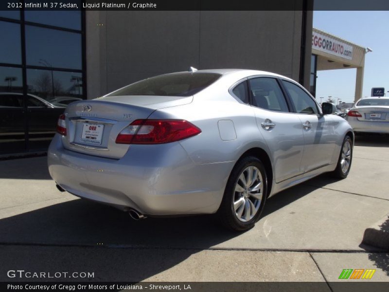 Liquid Platinum / Graphite 2012 Infiniti M 37 Sedan