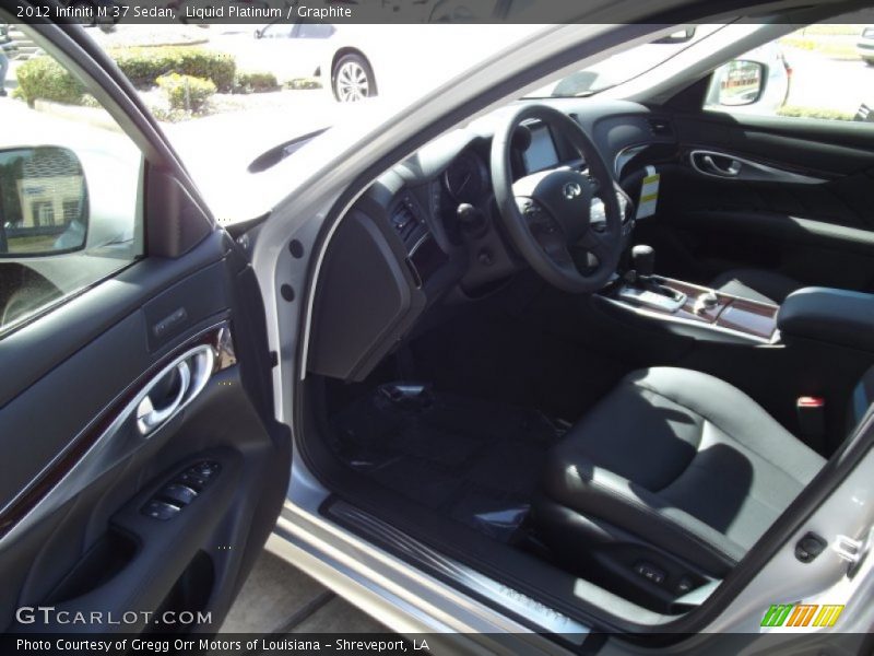 Liquid Platinum / Graphite 2012 Infiniti M 37 Sedan