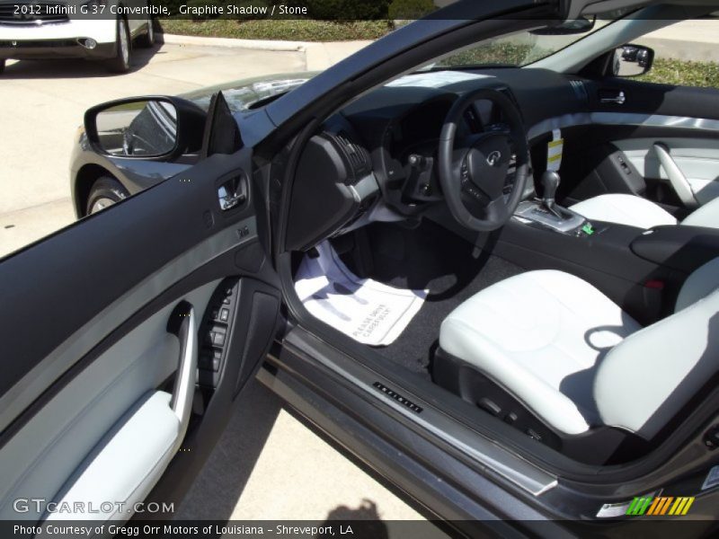 Graphite Shadow / Stone 2012 Infiniti G 37 Convertible