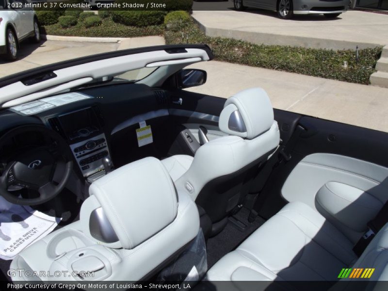 Graphite Shadow / Stone 2012 Infiniti G 37 Convertible