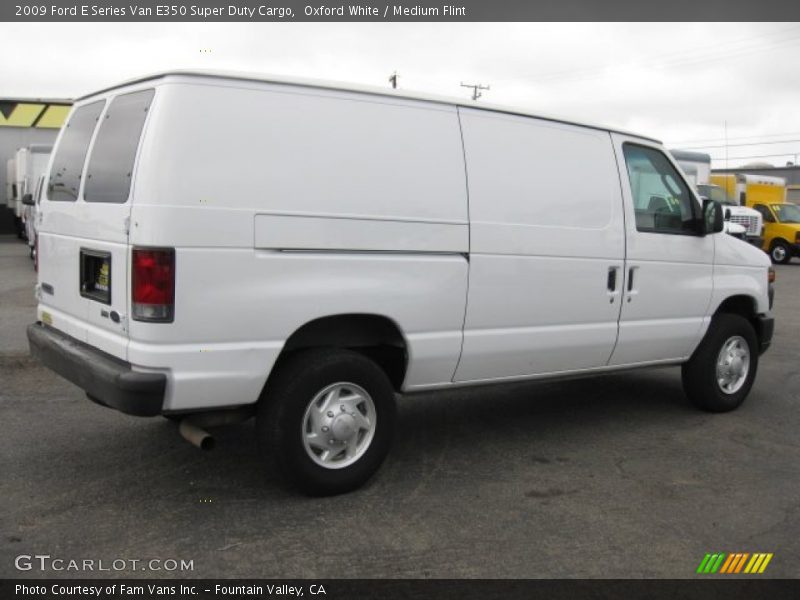 Oxford White / Medium Flint 2009 Ford E Series Van E350 Super Duty Cargo