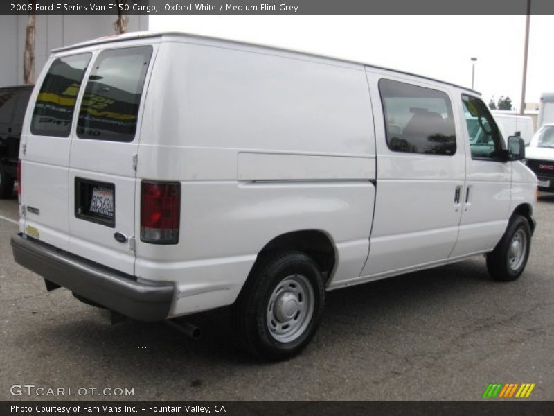 Oxford White / Medium Flint Grey 2006 Ford E Series Van E150 Cargo