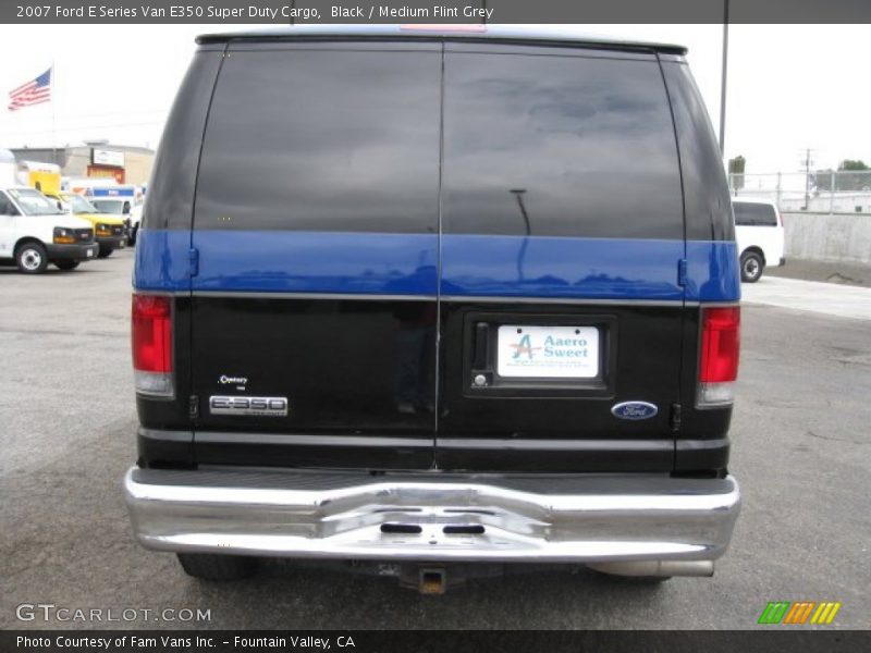 Black / Medium Flint Grey 2007 Ford E Series Van E350 Super Duty Cargo